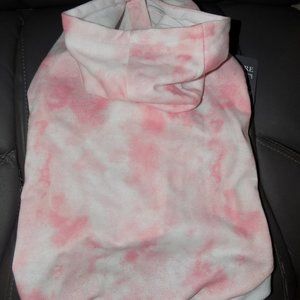 Berkshire Pet Collection Pink/White Hooded Sweat
